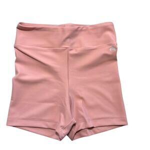 Mariia Crown dancewear high waist dance shorts bottoms pink Rose dancewear CL